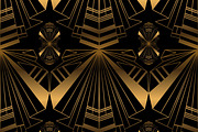 luxury art deco elements, a Pattern Graphic by AAN Seamless Shop (Thumbnail 2 of 2)