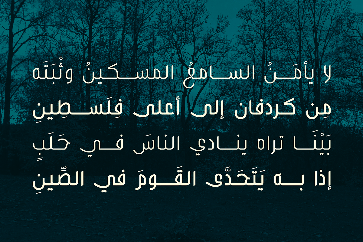 Bareeq - Arabic Font | خط بريق preview 5
