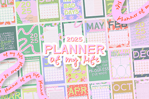 2025 Planner Of My Life