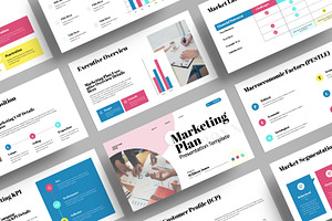 Marketing Plan Presentation Template, a Presentation Template by MightyDesign