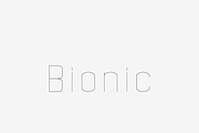 Bionic, a Sans Serif Font by Truestroke Type Foundry (Thumbnail 1 of 4)