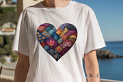 Patchwork Heart Valentine's Day Clip, an Illustration by SVGArt (Thumbnail 8 of 8)