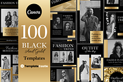 100 Elegant Social Media Templates, a Templates & Theme by TemplateCastleStore (Thumbnail 1 of 10)