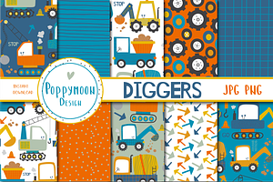 Diggers Paper Set