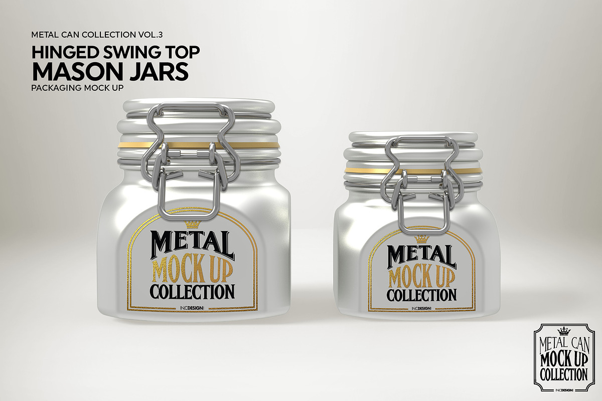 Vol3. Metal Can Mockup Collection, a Pens & Pencil Mockup by INCDesign (Photo 14 of 23)