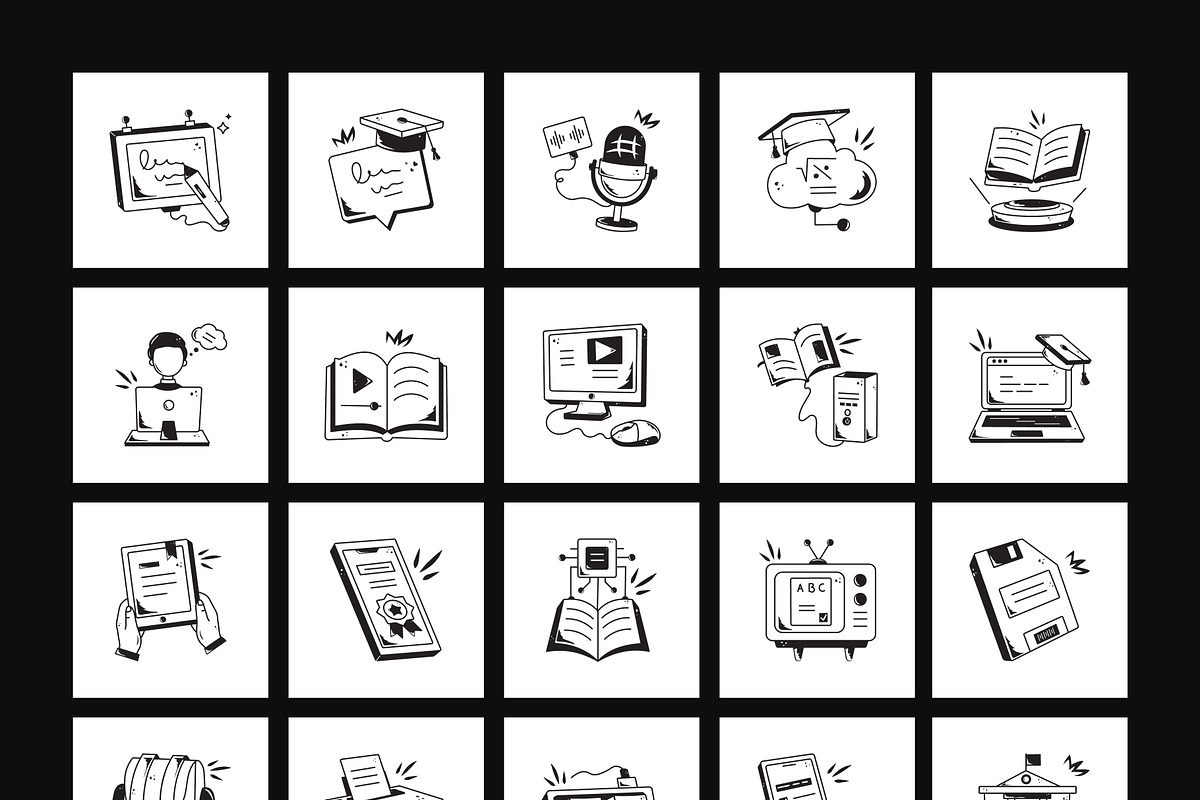 Sketch Icons, an Outline Icon by Prosymbols (Photo 10 of 30)