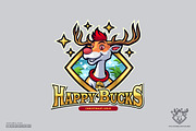 Christmas Buck Logo Template, a Branding & Logo Template by Kongstones_std (Thumbnail 3 of 5)