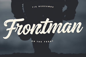 FREE FONT Frontman Script Font