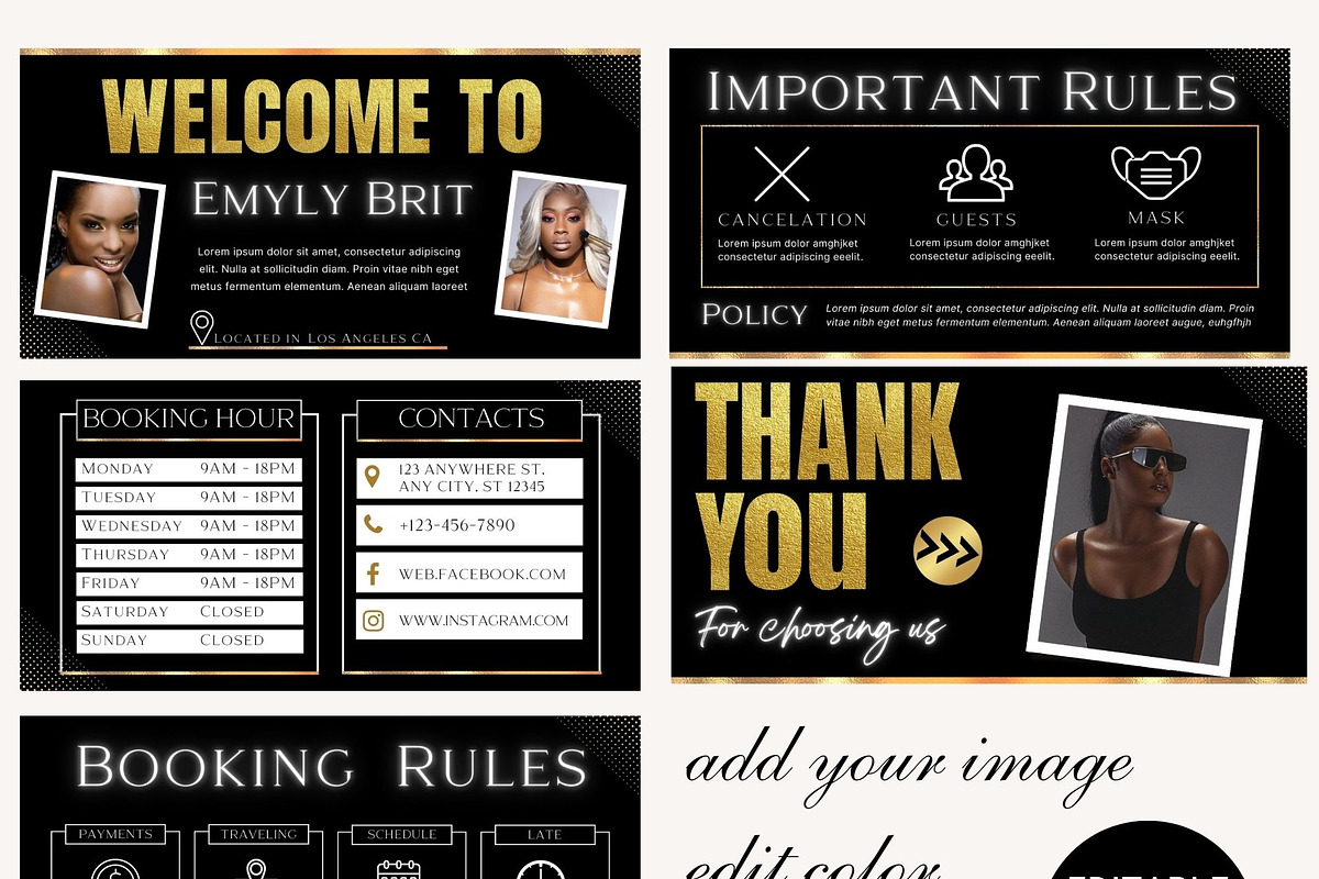 Acuity Scheduling Template, a Websites & App Template by TimCanvaTemplate (Photo 3 of 5)