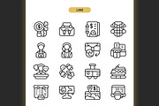 Business Trip Icons, an Icon by Spacepixel Creative (Thumbnail 2 of 3)