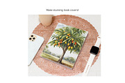Watercolor Trees, Fruit Trees, Set 2, a Decorative Illustration by Kat's Artful Creations (Thumbnail 6 of 9)