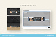 YouTube Branding Kit - Banner Art, a Social Media Template by KloudCanvas (Thumbnail 3 of 7)