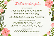 Batisa Font Duo, a Handwritten Font by Siwox Studios (Thumbnail 6 of 8)