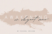 Awakening | Sans Serif Font, a Sans Serif Font by Heart + Soul Studios (Thumbnail 11 of 11)