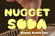 Bubble Display Font - Nugget Soda, a Sans Serif Font by ZoloDesignHub (Thumbnail 6 of 8)