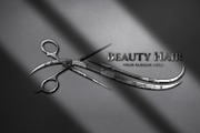 Hair Saloon Shop Logo Template, a Branding & Logo Template by FusionadCreates (Thumbnail 4 of 5)