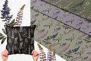 Lupine. Vintage botanical atlas, a Pattern Graphic by Antikva17 (Thumbnail 2 of 12)