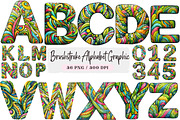 Brushstroke Alphabet Graphic Clipart, an Illustration by DreamArtGraphic (Thumbnail 1 of 4)