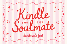 Kindle Soulmate Handmade Script Font