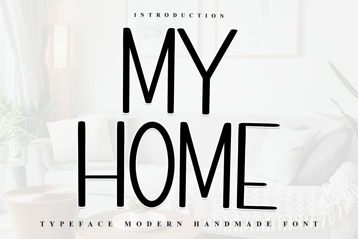 My Home, a Serif Font by InermediaSTUDIO (Photo 1 of 7)