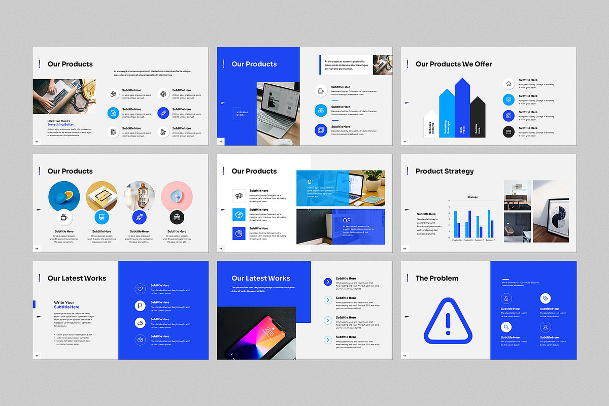 Pitch Deck PowerPoint Template, a Presentation Template by CreativeSlides (Photo 11 of 41)