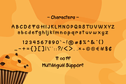 Muffin Cake | Delicious Fonts, a Font by RT Studio (Thumbnail 6 of 7)