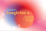 Groovy Tangerine Bokeh Grainy, a Texture Graphic by Vintage Digital Textures (Thumbnail 2 of 19)