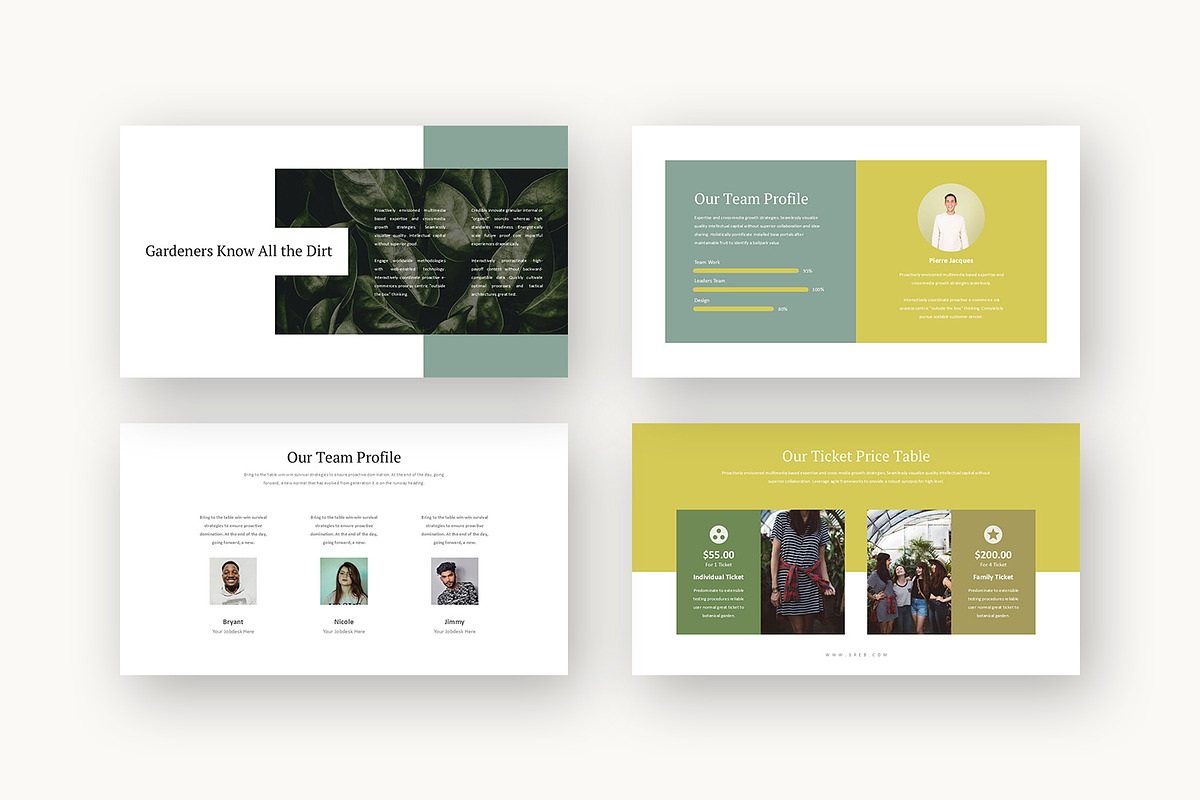 Sreb : Garden Service Google Slides, a Presentation Template by Punkl Camp (Photo 4 of 16)