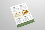 Food Menu, a Flyer Template by Leaflove (Thumbnail 3 of 5)