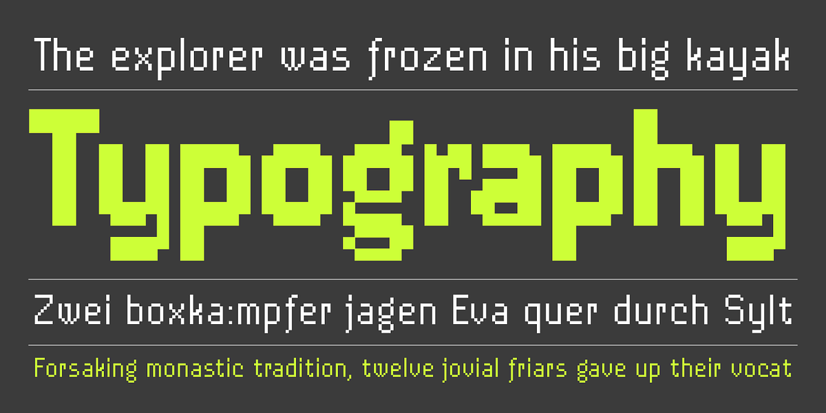 Dixplay, a Font by Emtype Foundry (Photo 3 of 6)
