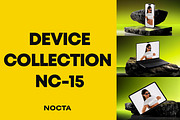 Device Mockup Collection NC-15, a Device Mockup by NOCTA SUPPLY (Thumbnail 1 of 5)