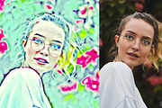 Portrait Speed Art Effect, an Action Add-On by MRI STUDIO (Thumbnail 11 of 14)
