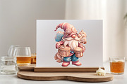 Seashell Gnome Clipart Bundle., an Illustration by SVGArt (Thumbnail 6 of 9)
