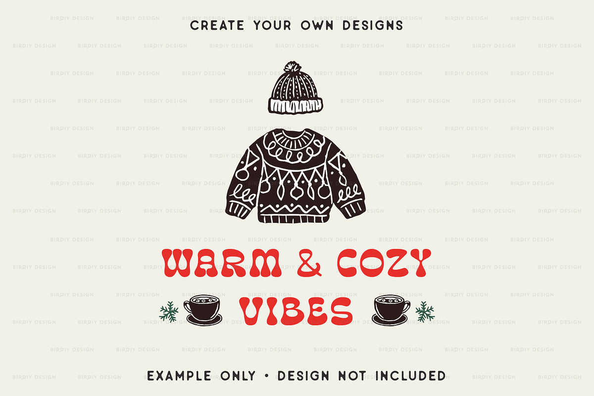 Christmas Wonderland Winter Icons, a Solid Icon by BirDIY Design (Photo 4 of 9)