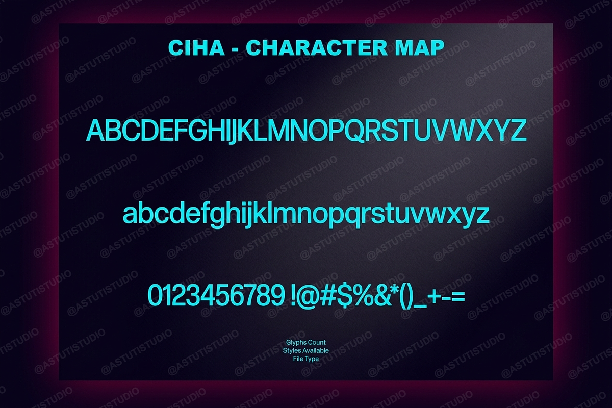 Ciha – Elegant Serif Typeface, a Serif Font by Astuti Studio (Photo 3 of 25)