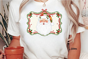 Patchwork Santa Claus Png, an Illustration by Craft Nest (Thumbnail 2 of 6)