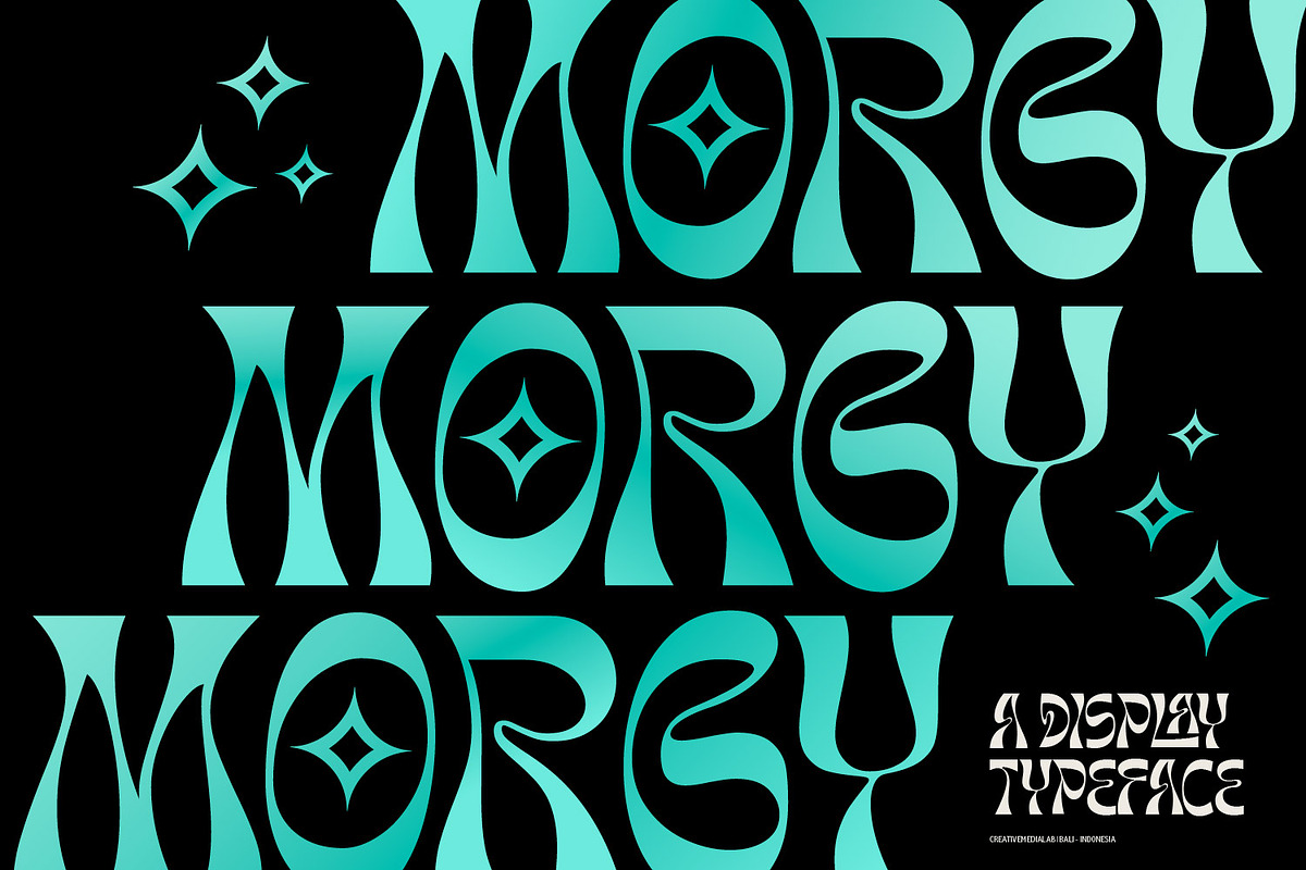 Morgy Display font, a Sans Serif Font by creativemedialab (Photo 1 of 11)