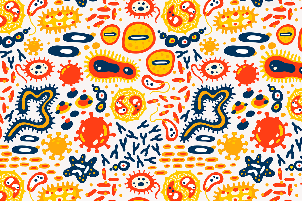 BACTERIUMS patterns & illustrations, an Education Illustration by Nastya Tkachova (Photo 13 of 13)