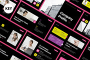 Modern Company Profile Keynote PPT, a Social Media Template by graphicook (Thumbnail 1 of 6)
