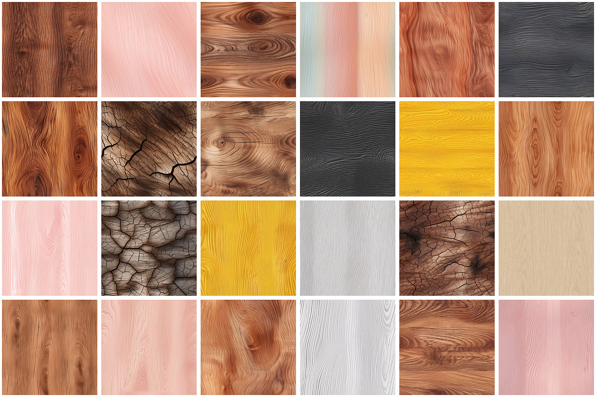 Wood Texture Seamless Pattern, a Texture Graphic by Forhadx5 (Photo 5 of 19)