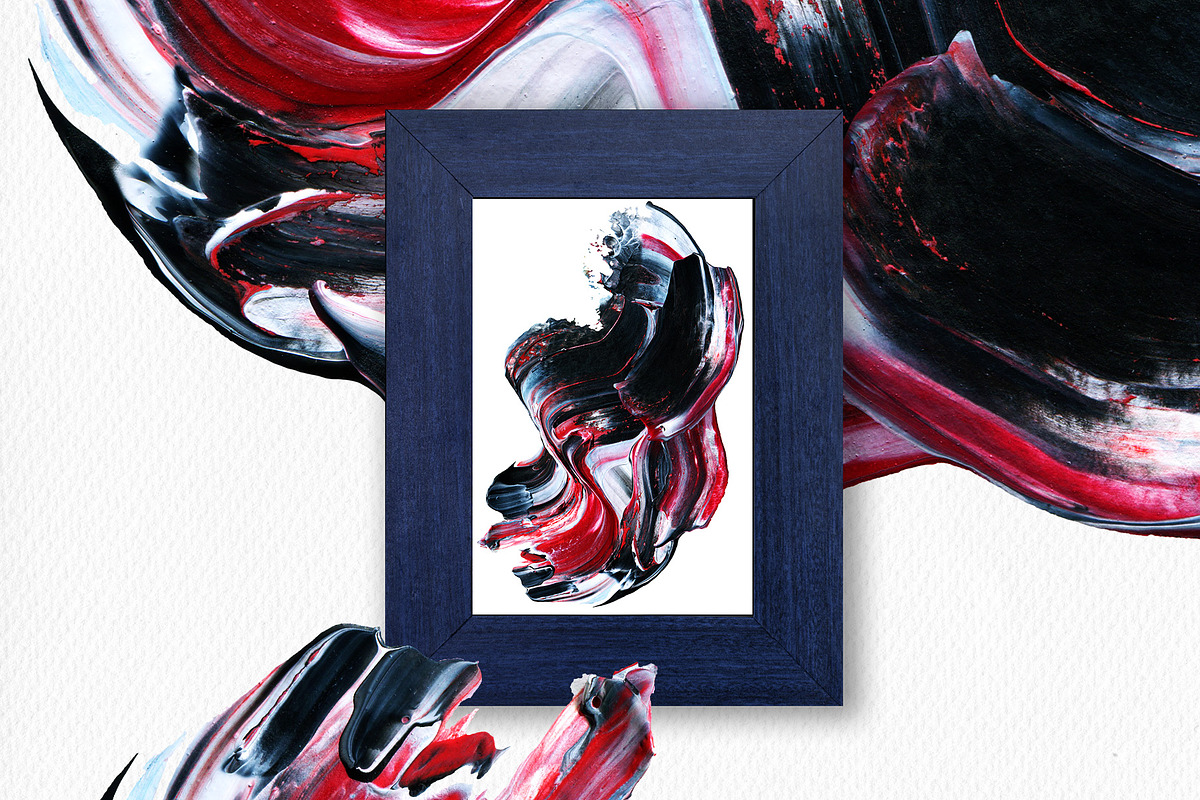 Acrylic Brush Strokes Textures, a Texture Graphic by Marmoris.Arts (Photo 12 of 12)