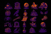 Halloween Vintage Engraving Vol.04, an Object Illustration by Alara Studio (Thumbnail 4 of 6)