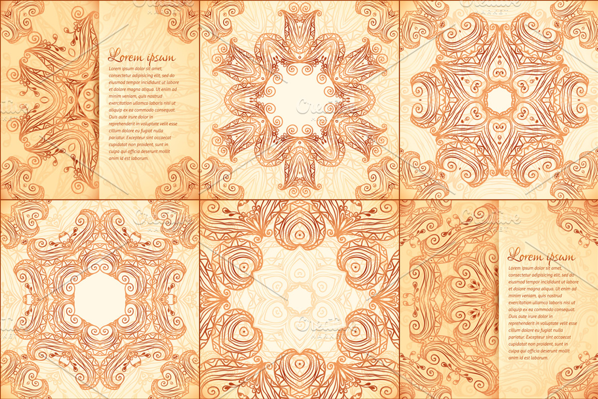 25 wonderful vintage vector patterns, a Pattern Graphic by Art of Sun (Photo 5 of 5)