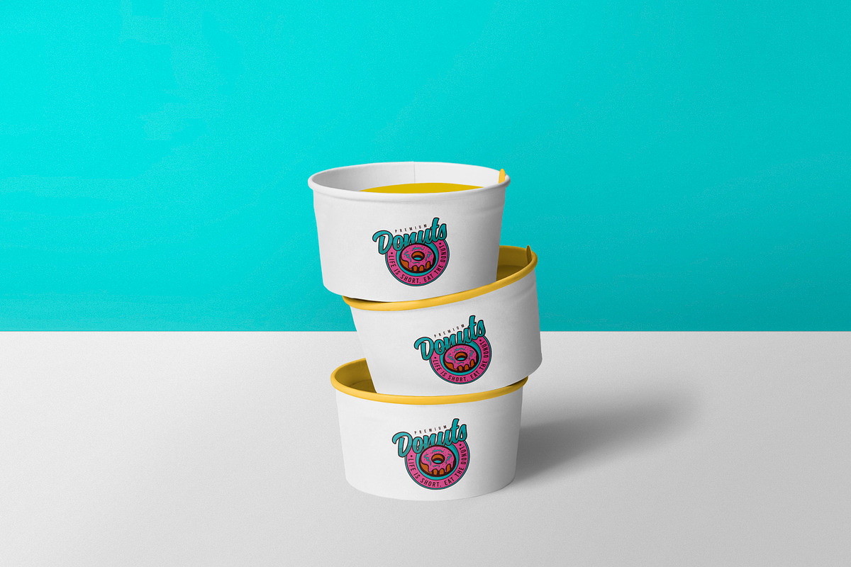 Donuts Vector Design Logo Design, a Branding & Logo Template by Billah Hub (Photo 3 of 3)