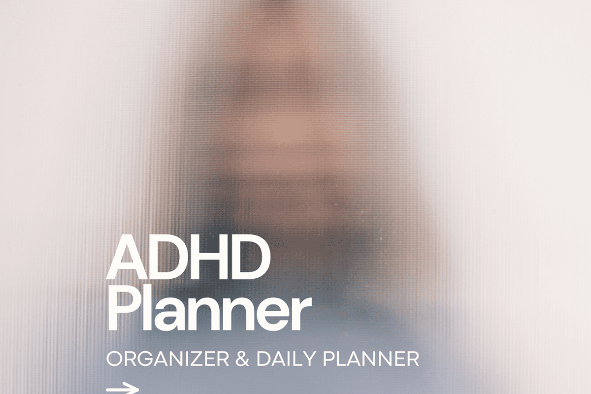 ADHD Therapy Daily Planner, a Stationery Template by Brand Your Biz Co. (Photo 3 of 7)