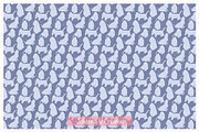 Basset Puppy Floral Patterns, an Illustration by Johanna V. Creative (Thumbnail 7 of 9)