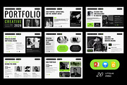 Creative Portfolio Presentation, a Presentation Template by Pradaxa (Thumbnail 1 of 6)