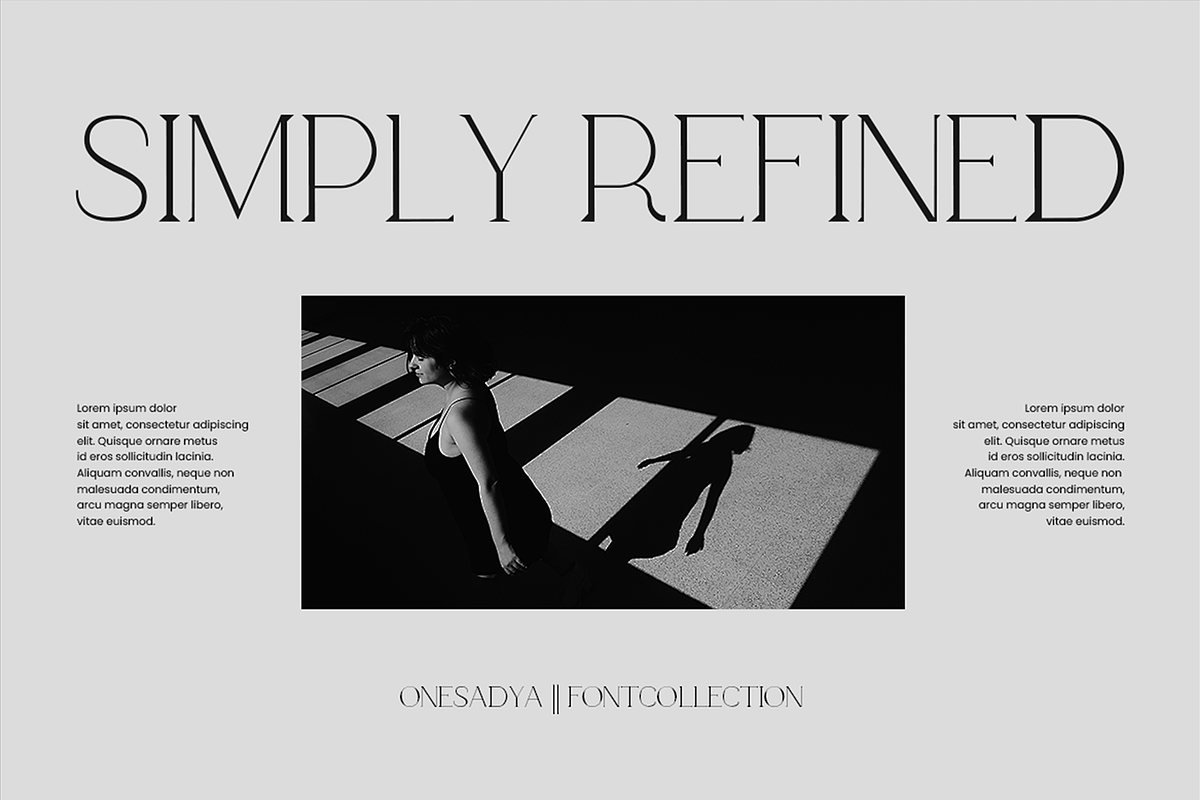 Harss - Minimalist Serif Font, a Serif Font by ONESADYA (Photo 6 of 9)