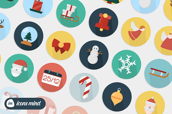 Christmas Flat Icons