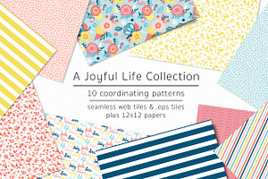 A Joyful Life-vector & jpg